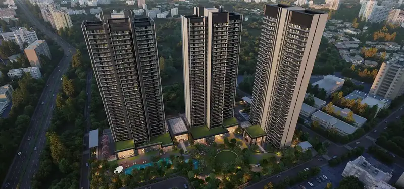Artistic impression of Godrej Miraya, Sector 43, Gurgaon
