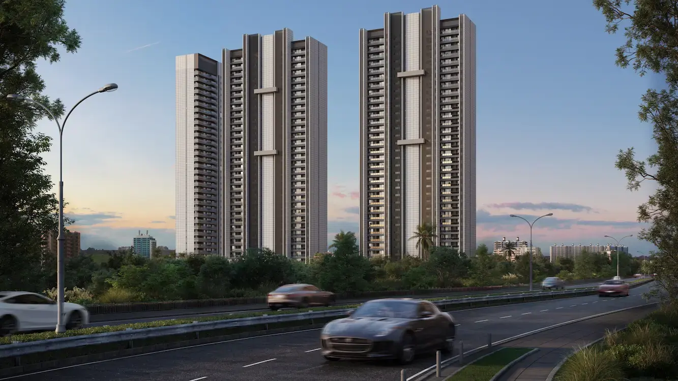 Artistic impression of Godrej Miraya, Sector 43, Golf Course Road, Gurgaon