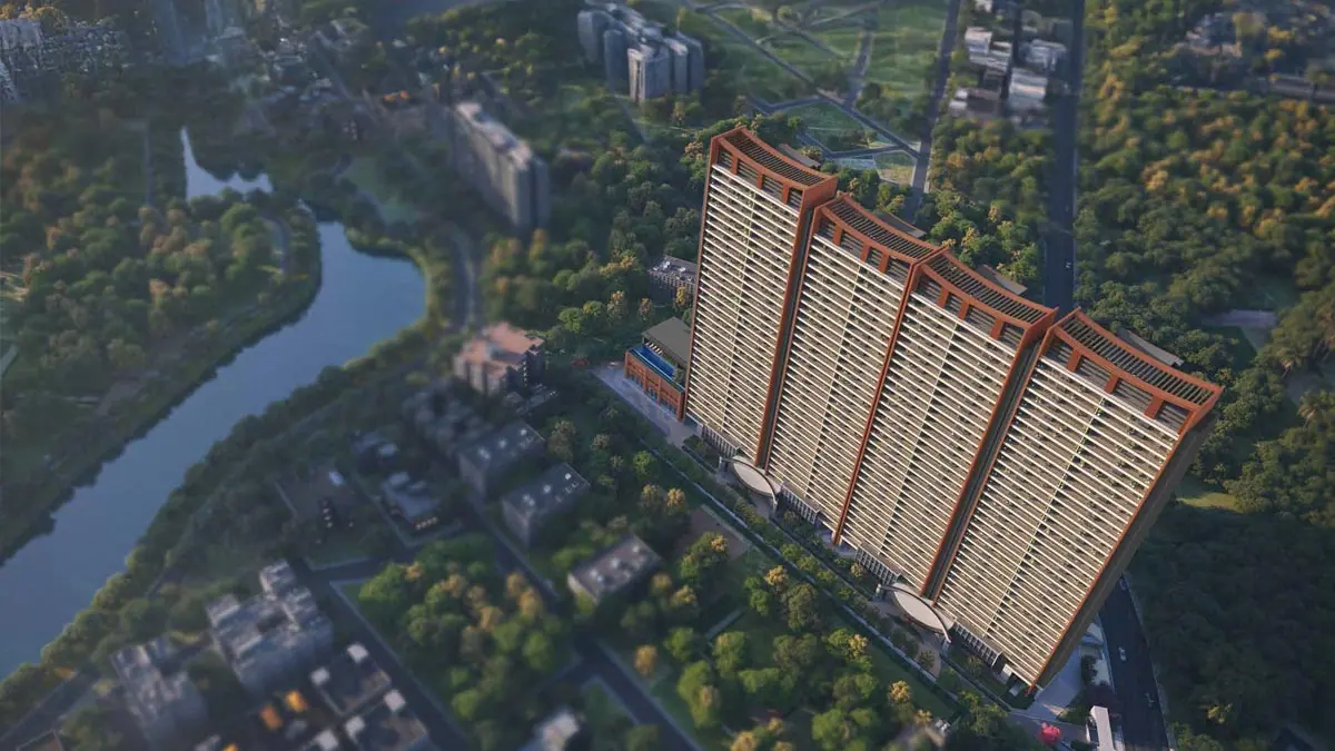 Artistic impression of Godrej Sora, Sector 53, Golf Course Road, Gurgaon