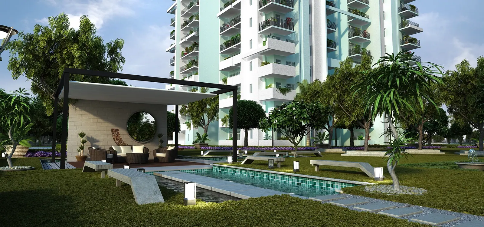 Artistic impression of Godrej Summit, Sector 104, Gurgaon